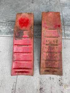 lot 76 image: Steel Car Ramps