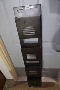 lot 32 image: Wall Hanging Paper Organizer