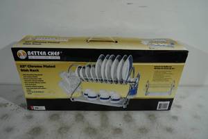 lot 45 image: Better Chef 22 Chrome Dish Rack