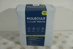 lot 50 image: NEW Molecule ArcticLux Sheet Set - King