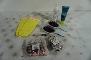 lot 183 image: Assorted NEW Hair Care Products - Brushes, Bands