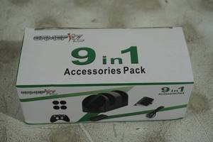 lot 51 image: NEW Gamefitz 9 in 1 Video Game Accessory Pack - XBOX