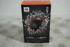 lot 12 image: JBL Clip 4 Bluetooth Speaker