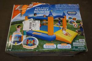 lot 216 image: Bonzai Jump N Games Activity Bouncer