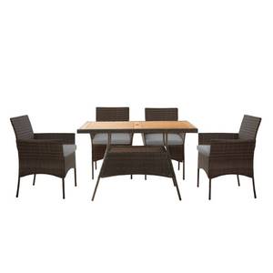 lot 200 image: NEW Teamson Home Peaktop Patio Dining Set