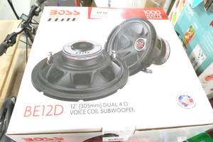 lot 63 image: Boss Elite 12 Dual 4 Ohm Voice Coil Subwoofer