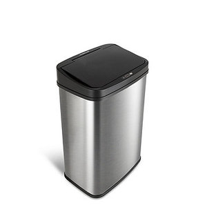 lot 24 image: NEW Nine Stars 13.2 Gallon Electric Trash Can