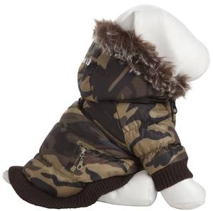 lot 108 image: NEW Pet Life Metallic Series Dog Parka - Medium