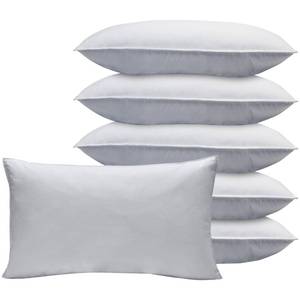lot 192 image: Feather Pillow 6 Pack - Standard