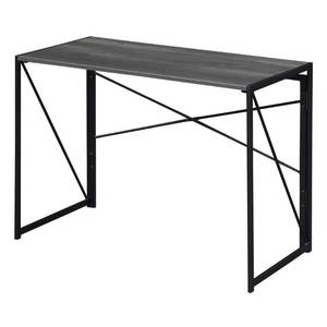 lot 205 image: NEW Convenience Concepts Xtra Folding Desk - Charcoal GrayBlack