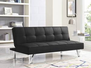 lot 215 image: Serta Corey Convertible Sofa - Black