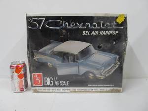 lot 3 image: AMT Larger Size 1957 Chevy Bel Air Hardtop 