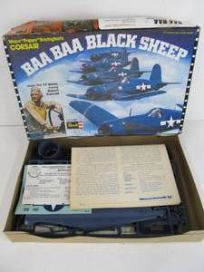 lot 40 image: Revell BAA BAA BLACKSHEEP Major Boyingtons Corsair