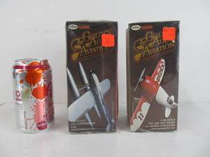 lot 46 image: Set of 2 HAWK The Golden Age of Aviation Kits - 1932 Gee Bee Racer R-1 & 1931 Supermarine S-6B