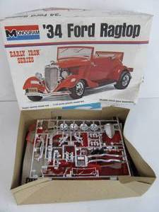 lot 66 image: Monogram Early Iron Series 34 Ford Ragtop