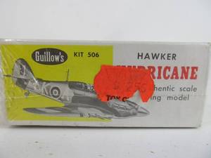 lot 82 image: Guillows Hawker Hurricane