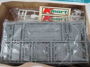 lot 120 image: Vintage AMT K-Mart Semi Truck & Trailer Set