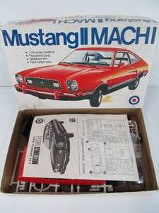lot 122 image: Vintage Entex Mustang II Mach I