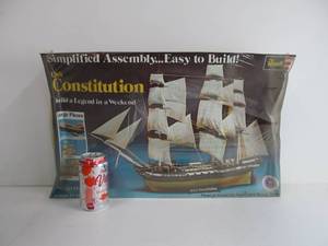 lot 138 image: Larger USS Constitution Ship Model Kit