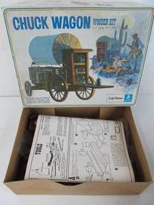 lot 146 image: Vintage Craft Master Chuck Wagon Wooden Kit