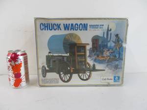lot 148 image: Vintage Craft Master Chuck Wagon Wooden Kit