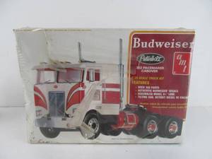 lot 219 image: Larger AMT BUDWEISER Peterbilt 352 Pacemaker Cabover Semi