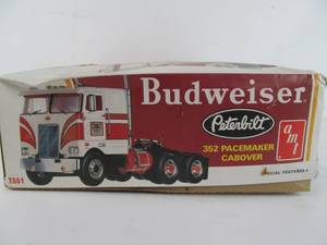 lot 220 image: Larger AMT BUDWEISER Peterbilt 352 Pacemaker Cabover Semi