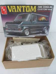 lot 240 image: Vintage AMT Vantom Ford Econoline Custom Van