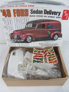 lot 245 image: Vintage AMT 40 Ford Sedan Delivery Street Rod