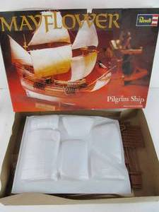 lot 273 image: Vintage Revell Mayflower Pilgrim Ship