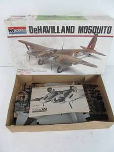 lot 300 image: Vintage Monogram DeHavilland Mosquito