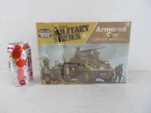 lot 303 image: Life-Like Hobby Kits Military Series Armored Car