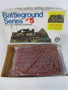 lot 310 image: Vintage Entex Battleground Series #5 - KFZ 250 Carrier Diorama
