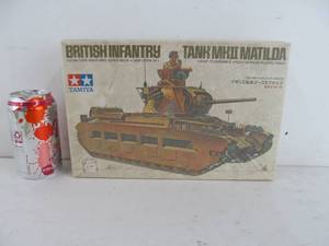 lot 351 image: Vintage Tamiya British Infantry Tank MKII Matilda