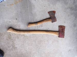 lot 46 image: Axe and Hatchet
