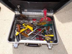lot 55 image: Case of Tools