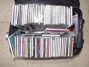 lot 56 image: Suitcase of CDs