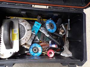 lot 66 image: Ridgid Toolbox with Assorted Tools
