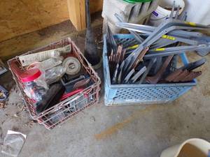 lot 144 image: Shelf Brackets and Assorted Hardware