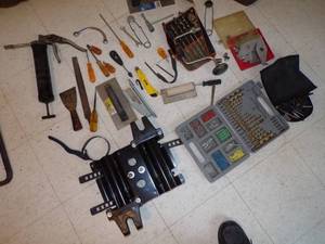 lot 158 image: Assorted Tools - Hand Drill