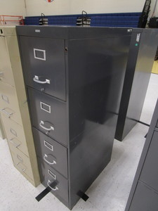 lot 348 image: (2) 4 Drawer File Cabinets
