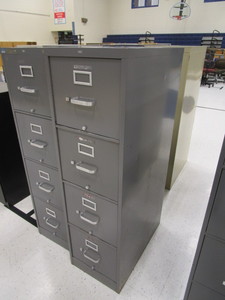 lot 352 image: (2) 4 Drawer File Cabinets