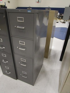 lot 353 image: (2) 4 Drawer File Cabinets