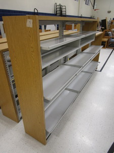lot 367 image: Bookshelf wAdjustable Shelves 16x55x111