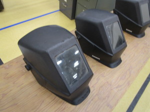 lot 58 image: (2) Jackson Welding Helmets