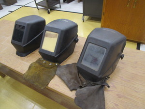 lot 62 image: (3) Jackson Welding Helmets