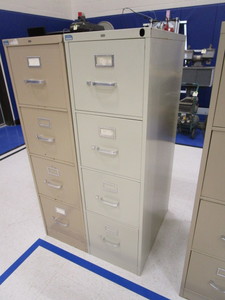 lot 68 image: (2) 4 Drawer File Cabinets