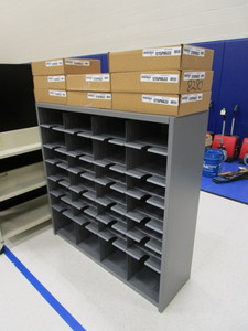 lot 76 image: (New) 76 Slot Paper Organizer 15x48x48