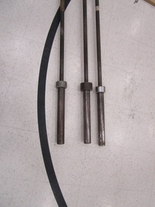 lot 103 image: (3) Weight Lifting Bars