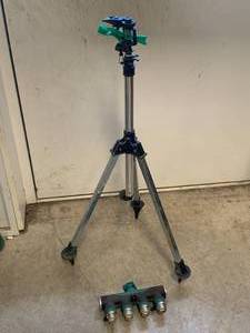 lot 5 image: TRIPOD, SPRINKLER & MULTIPORT HOSE CONNECTOR